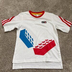 Lego Adidas Crew-Neck T-Shirt White Size 4T